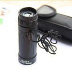 Télescope monoculaire compact 10x25 avec film rouge, 10x25