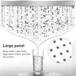 Pommeau de douche LED de rechange 7 couleurs pour salle de bain, 7 couleurs