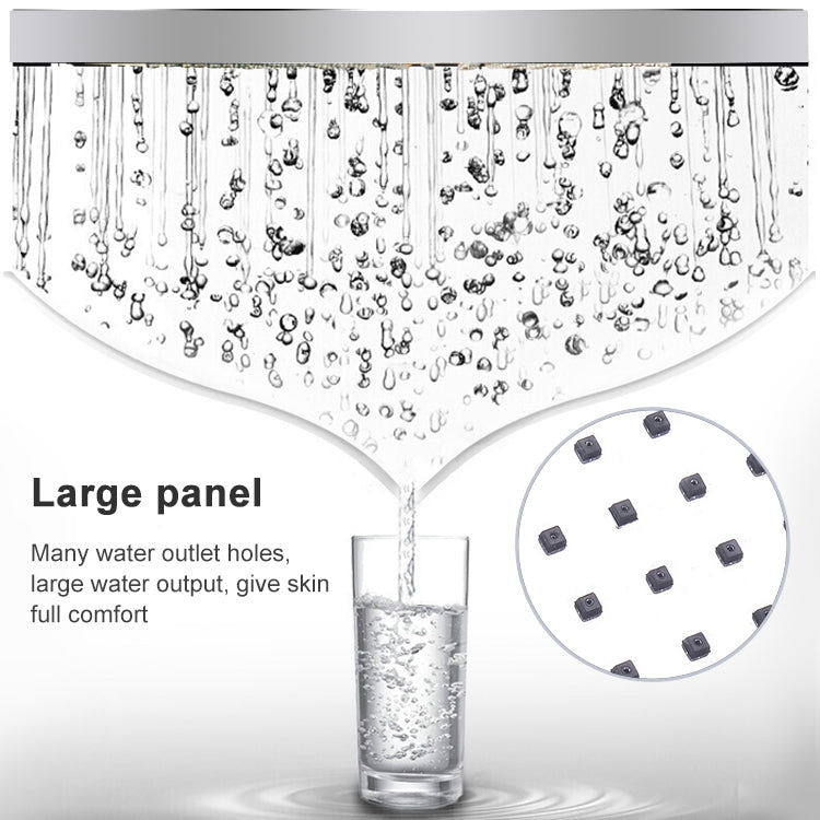 Pommeau de douche LED de rechange 7 couleurs pour salle de bain, 7 couleurs