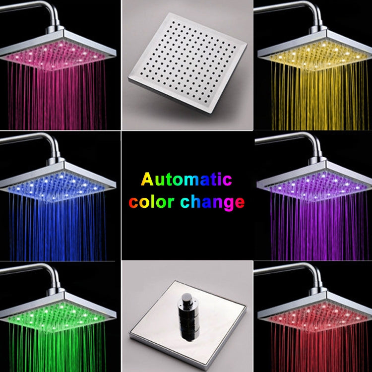 Pommeau de douche LED de rechange 7 couleurs pour salle de bain, 7 couleurs