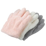 Gants Cheveux Séchage Rapide Singe Gants Absorbants en Velours Corail Séchage Rapide