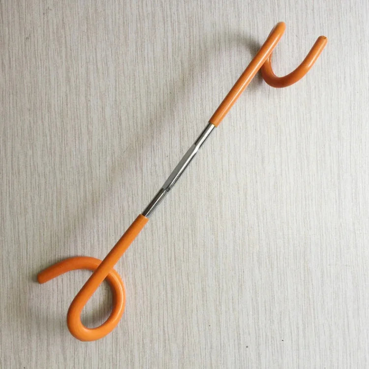 Lot de 3 crochets multifonctionnels en S pour camping en plein air, crochet métallique bidirectionnel pour tente de camping, lampe à vapeur suspendue