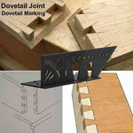 Jauge d'arrêt 3D pour menuiserie, règle d'angle multifonction en alliage d'aluminium, règle d'angle 3D