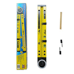 Jauge de ligne multifonction 0-270 degrés Compas de traçage pour travail du bois Mesure d'inclinaison Mètre d'angle 0-270 degrés