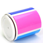 Porte-stylo de bureau rond multifonctionnel coloré détachable rotatif, porte-stylo rond