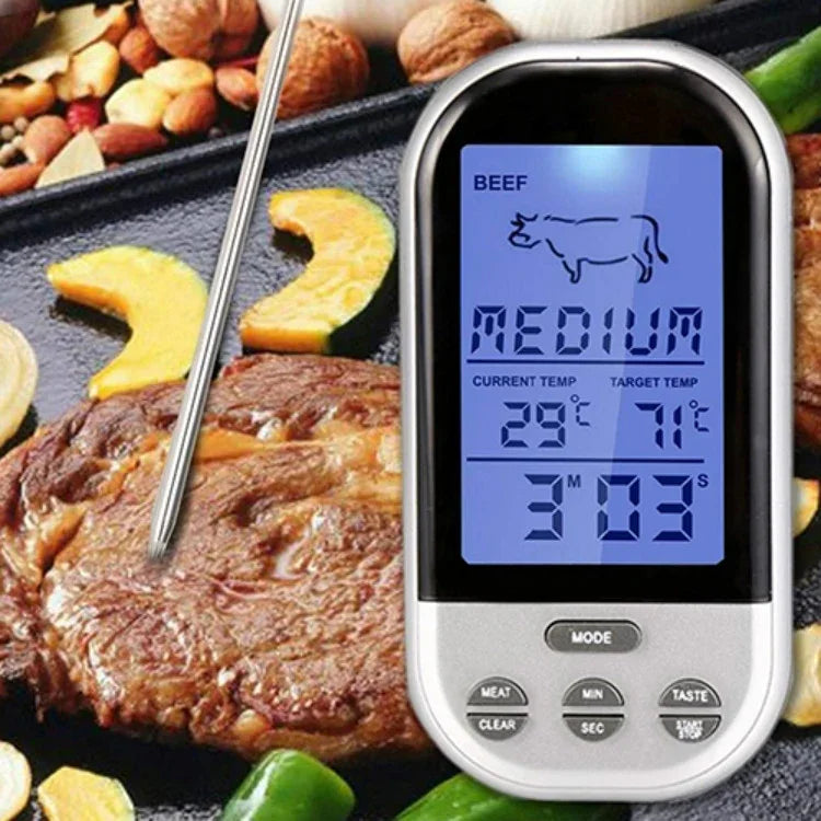 Thermomètre de cuisson à sonde numérique pour four Outils de cuisine, GHY-6002