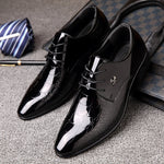 Chaussures homme en cuir à texture crocodile brillante à bout pointu, tailles 38, 39, 40, 41, 42, 43, 44, 45