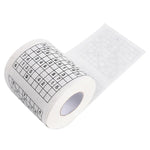 3 Rouleaux de papier toilette créatif Sudoku, papier tissu facial, 3 rouleaux