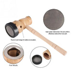 Appareil en Bois en Forme de Gourde pour Massage et Moxibustion Hydratante