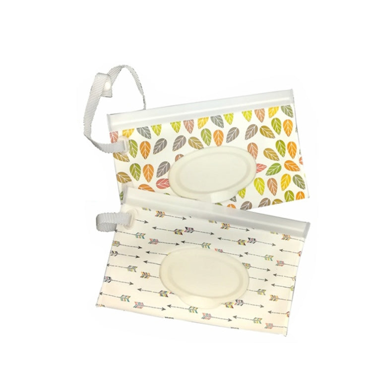 Pochette Portable Extérieure pour Serviettes Humides, Rechargeable en EVA, Sac à Lingettes Humides en Papier Mince, Taille : 22,3x13,5+2,5cm