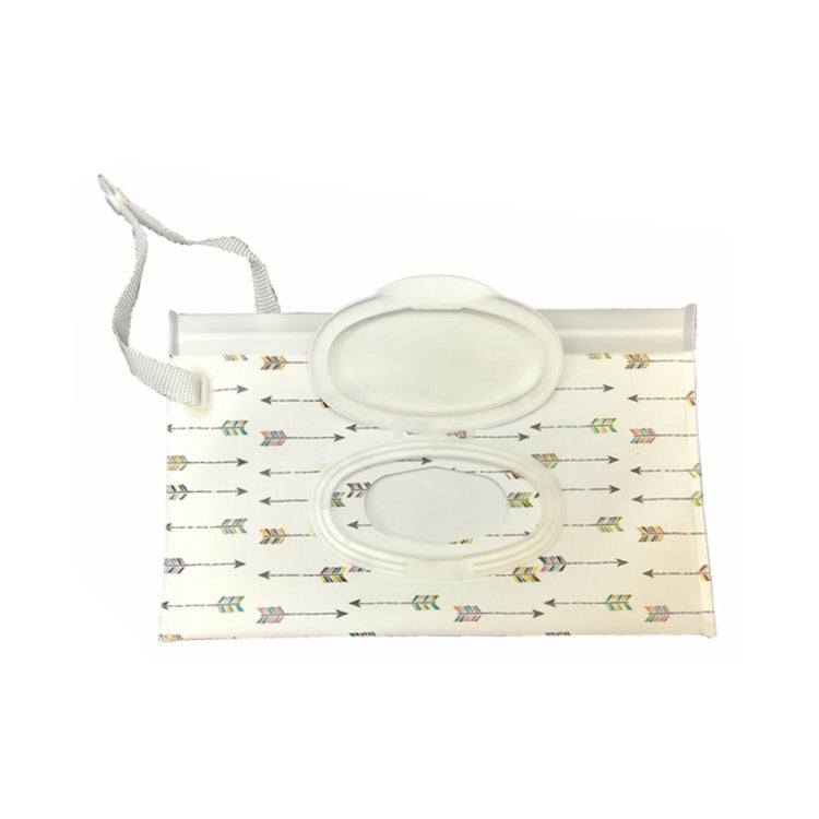 Pochette Portable Extérieure pour Serviettes Humides, Rechargeable en EVA, Sac à Lingettes Humides en Papier Mince, Taille : 22,3x13,5+2,5cm