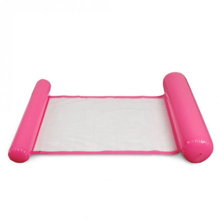 Hamac flottant pliable à double dossier avec filet, taille : 120 x 75 cm (rose cerisier), taille : 120 x 75 cm (jaune), taille : 120 x 75 cm (bleu ciel), taille : 120 x 75 cm (orange)