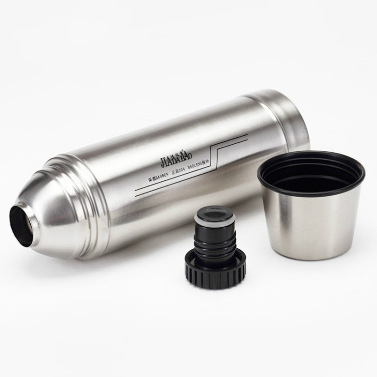 Pot Isotherme de Voyage et Maison en Acier Inoxydable, 1L