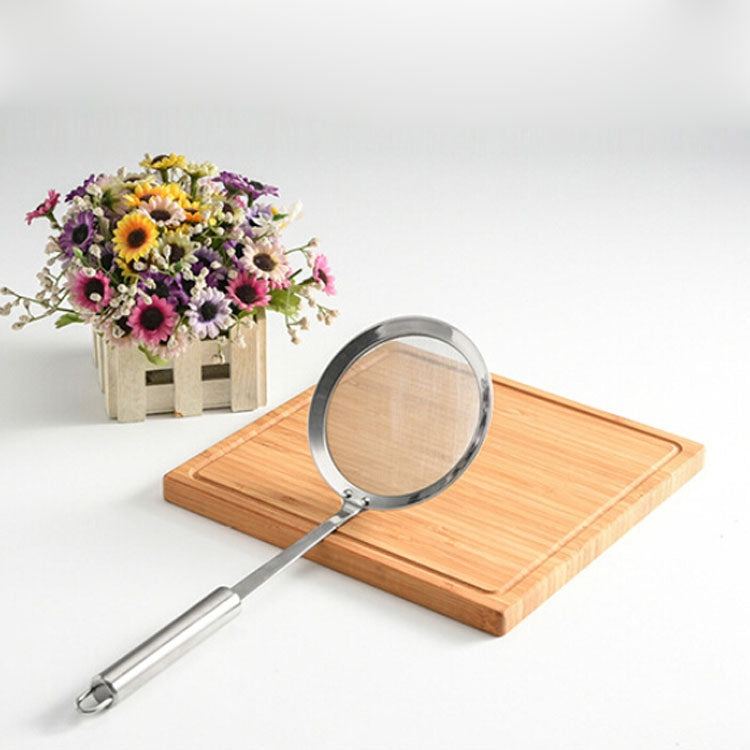 Filtre à graisse en acier inoxydable pour jus de fruits, lait de soja, huile, pot chaud, résidus de farine, 10 cm, 12 cm, 16 cm