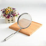 Filtre à graisse en acier inoxydable pour jus de fruits, lait de soja, huile, pot chaud, résidus de farine, 10 cm, 12 cm, 16 cm