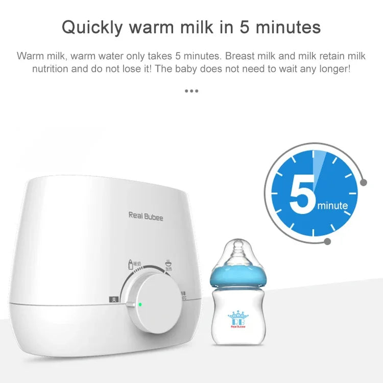 Stérilisateur universel pour biberons doubles, chauffe-biberon électrique pour lait et aliments pour bébé 220V, Chauffe-biberon