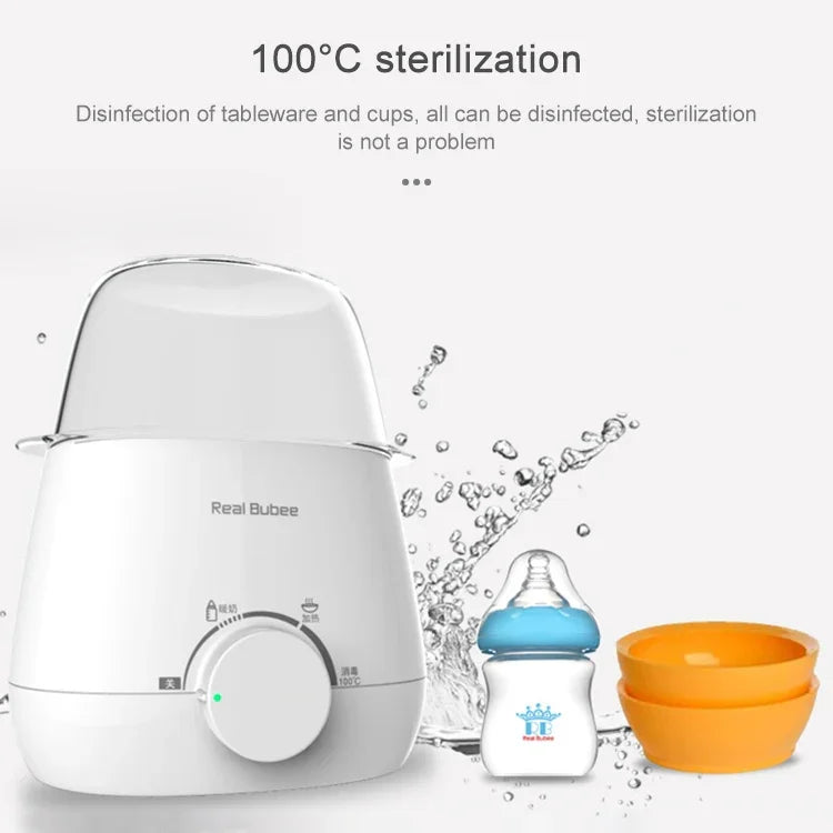 Stérilisateur universel pour biberons doubles, chauffe-biberon électrique pour lait et aliments pour bébé 220V, Chauffe-biberon