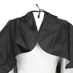 Tissu de coupe imperméable transparent et visible pour adulte, coupe de cheveux imperméable