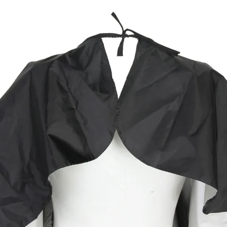 Tissu de coupe imperméable transparent et visible pour adulte, coupe de cheveux imperméable