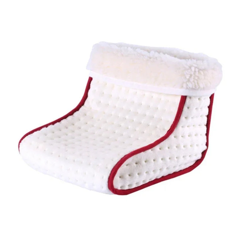 Coussin chauffant masseur électrique lavable, chauffe-pieds thermique avec 5 modes de réglage de la chaleur, chauffe-pieds masseur électrique