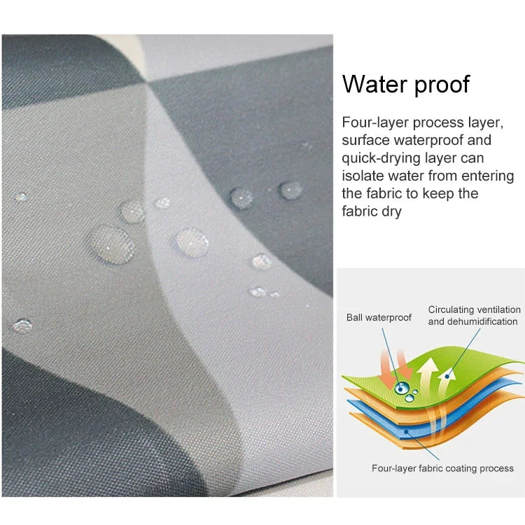 Rideaux de Douche en Polyester Imperméable et Anti-Moisissure pour Salle de Bain, 80x180cm, 80x200cm, 100x180cm, 100x200cm, 120x180cm, 120x200cm, 150x180cm, 150x200cm, 180x180cm, 180x200cm, 200x180cm, 200x200cm, 220x200cm, 240x200cm, 260x200cm, 280x200cm