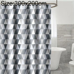 Rideaux de Douche en Polyester Imperméable et Anti-Moisissure pour Salle de Bain, 80x180cm, 80x200cm, 100x180cm, 100x200cm, 120x180cm, 120x200cm, 150x180cm, 150x200cm, 180x180cm, 180x200cm, 200x180cm, 200x200cm, 220x200cm, 240x200cm, 260x200cm, 280x200cm