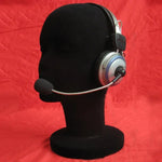 Tête de mannequin femme en mousse de polystyrène pour perruque, lunettes, présentoir