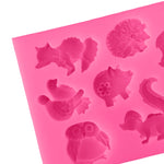 Moule en silicone animaux, outils de décoration de gâteaux, pâtisserie, cuisson, savon au chocolat, forme d'animaux