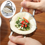Moules à raviolis en acier inoxydable, emporte-pièces pour pâte, accessoires de cuisine, outils de pâtisserie, Grand 9,7 cm avec boîte blanche, Petit 7,7 cm avec boîte blanche, Couteau rond à raviolis 8,3 cm, Couteau rond à raviolis 7,3 cm