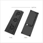 Support vertical de refroidissement DOBE TYX-1768 avec dissipateur thermique et ventilateur intégré pour console de jeux Xbox One X, TYX-1768