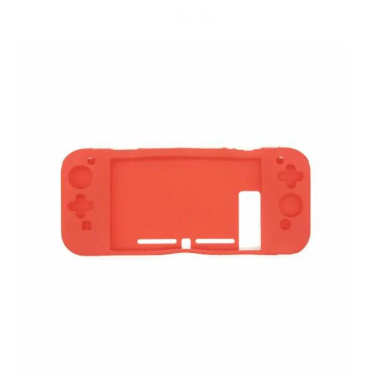Étui de protection en silicone, coque en caoutchouc intégrale pour console de jeux Switch (blanc)