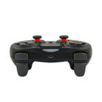 Manette de jeu sans fil caoutchoutée avec Bluetooth pour console PS4