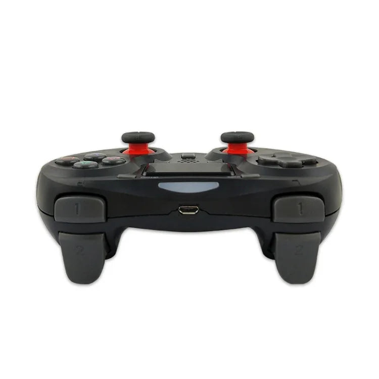 Manette de jeu sans fil caoutchoutée avec Bluetooth pour console PS4