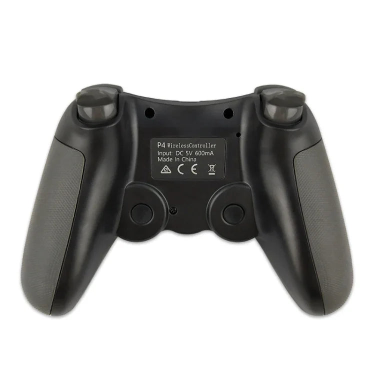 Manette de jeu sans fil caoutchoutée avec Bluetooth pour console PS4