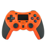Manette de jeu sans fil caoutchoutée avec Bluetooth pour console PS4