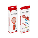 Poignée BODE pour raquette de tennis, manche de jeu NS Game Grip TNS1843 pour Switch, raquette de tennis (rouge et bleu)