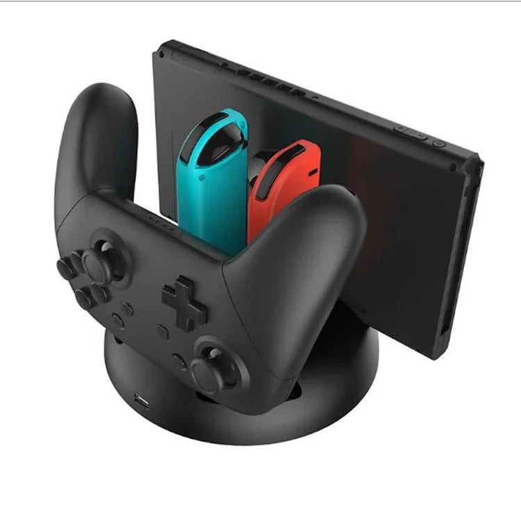 Base de chargement IPEGA PG-SL003 4 en 1 pour console N-Switch/NS Lite et manette Joy-Con/Pro, PG-SL003