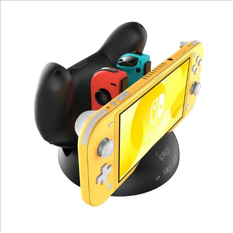 Base de chargement IPEGA PG-SL003 4 en 1 pour console N-Switch/NS Lite et manette Joy-Con/Pro, PG-SL003