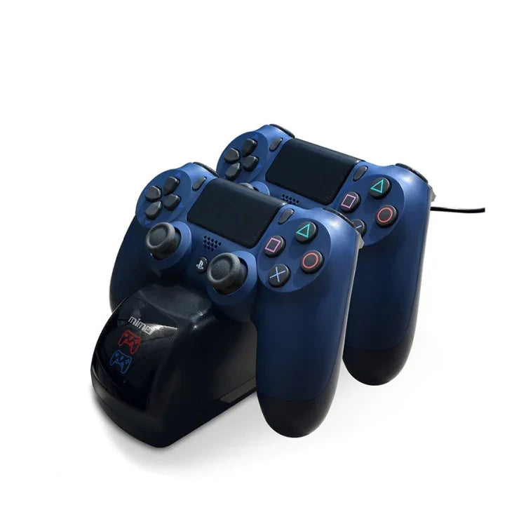 Station d'accueil double chargeur USB avec indicateur LED pour manette sans fil PS4, SND-401