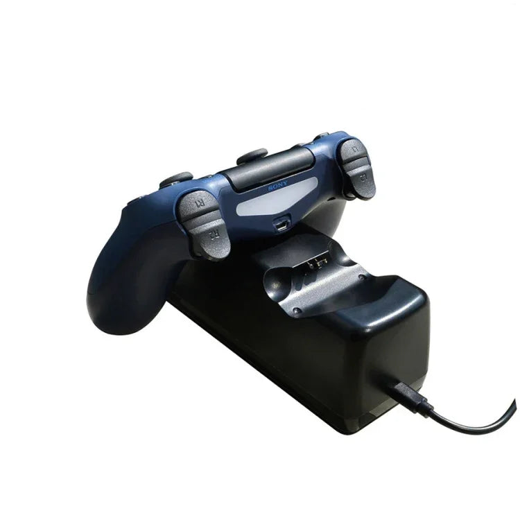 Station d'accueil double chargeur USB avec indicateur LED pour manette sans fil PS4, SND-401