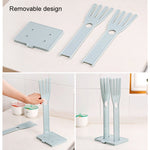 Égouttoir à Gants Portable, Support de Rangement de Cuisine, Égouttoir de Drainage de Bureau