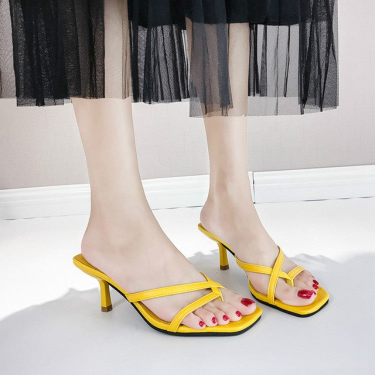 Sandales à talons aiguilles à bout pointu pour femmes à la mode, tailles 34, 35, 36, 37, 38, 39
