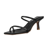 Sandales à talons aiguilles à bout pointu pour femmes à la mode, tailles 34, 35, 36, 37, 38, 39