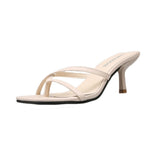 Sandales à talons aiguilles à bout pointu pour femmes à la mode, tailles 34, 35, 36, 37, 38, 39