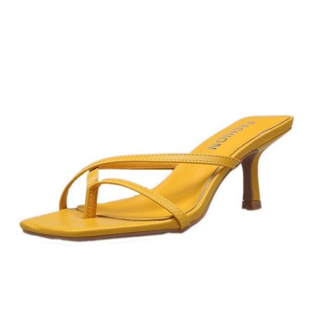 Sandales à talons aiguilles à bout pointu pour femmes à la mode, tailles 34, 35, 36, 37, 38, 39