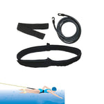 Équipement d'entraînement de résistance à la natation avec corde élastique, dimensions 10 x 6 x 2 m, 10 x 6 x 4 m