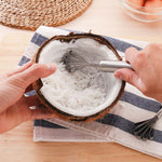 Râpe à copra en acier inoxydable, poignée tout acier, râpe à noix de coco, rabot à écailles de poisson, semoir