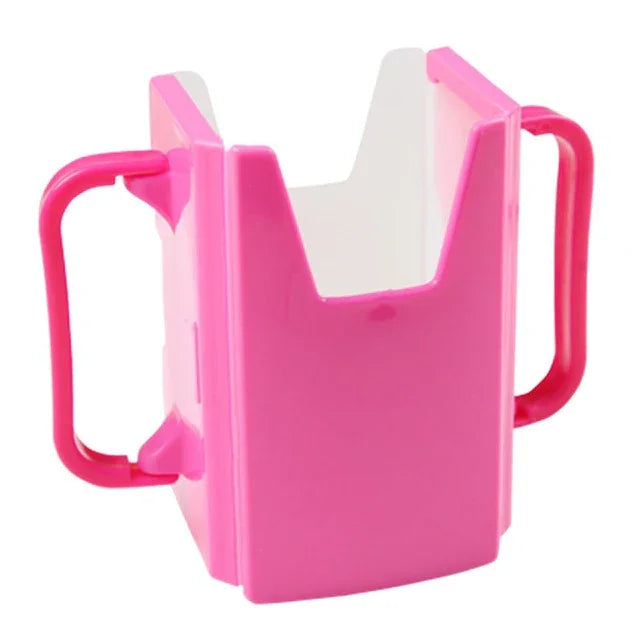 Anse Boîte Anti-éclaboussures Porte-boisson Rétractable Tasse d'apprentissage bébé, Tasse d'apprentissage bébé