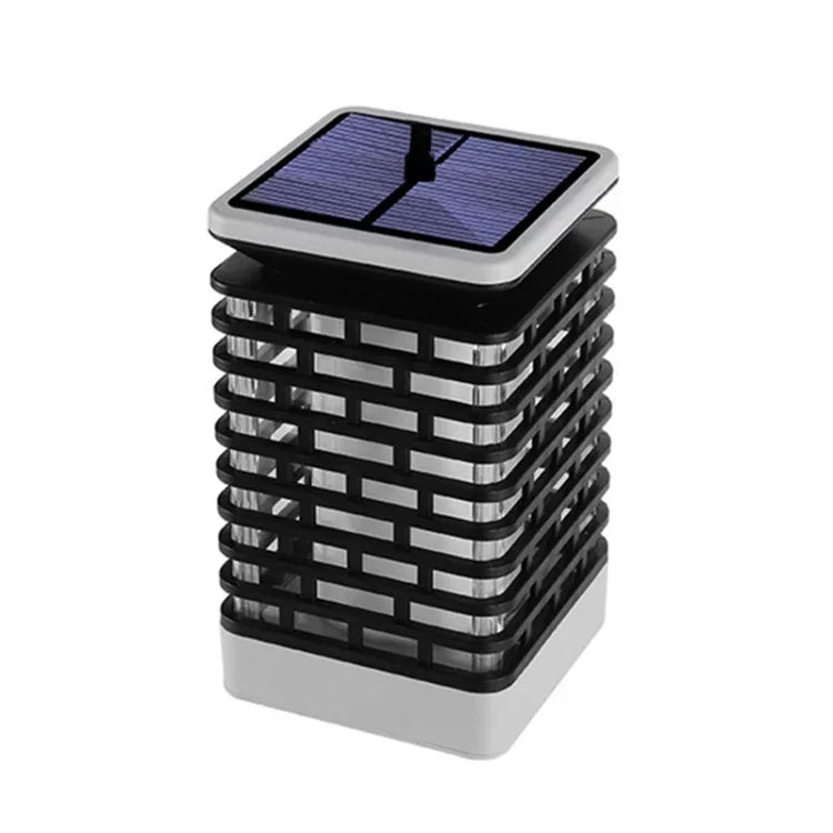 Lampe torche solaire LED à induction pour jardin, étanche, pour extérieur
