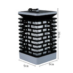 Lampe torche solaire LED à induction pour jardin, étanche, pour extérieur